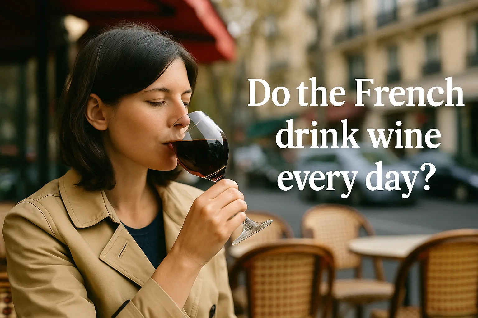 Do the French drink wine every day?
