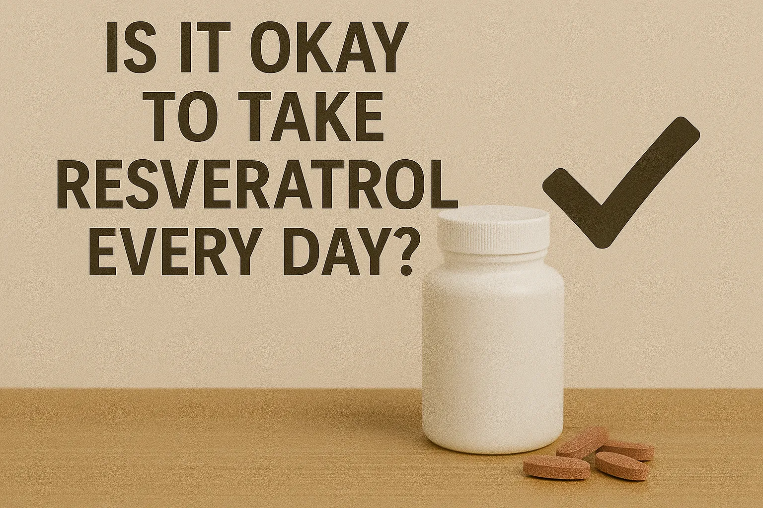 Is it okay to take resveratrol every day?
