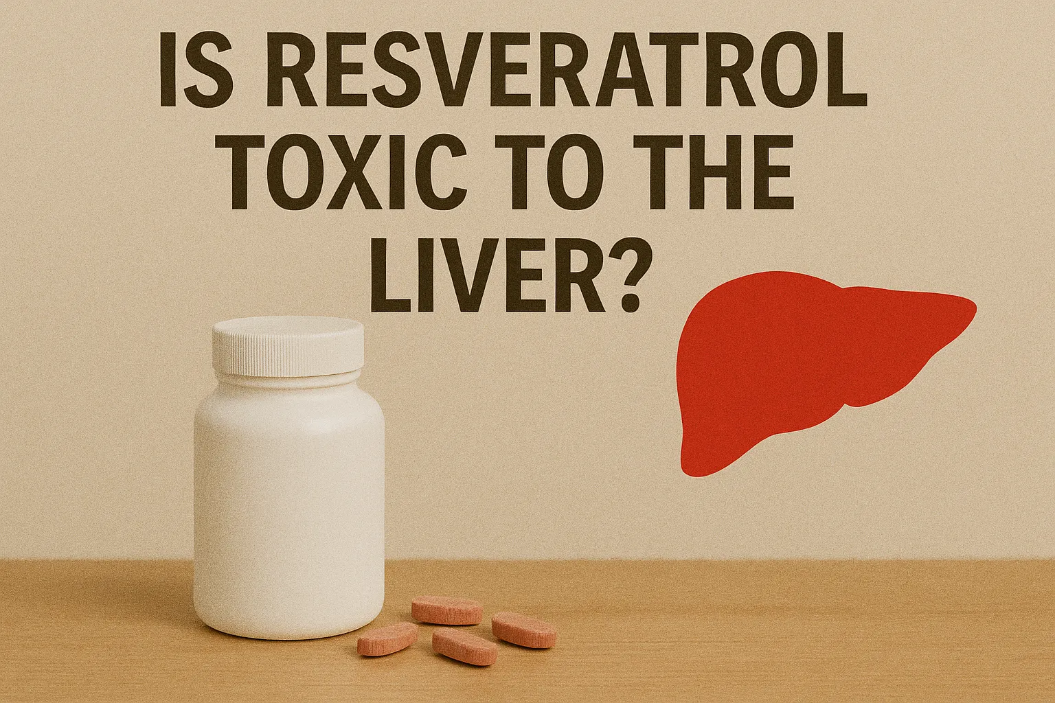 Is resveratrol toxic to the liver?