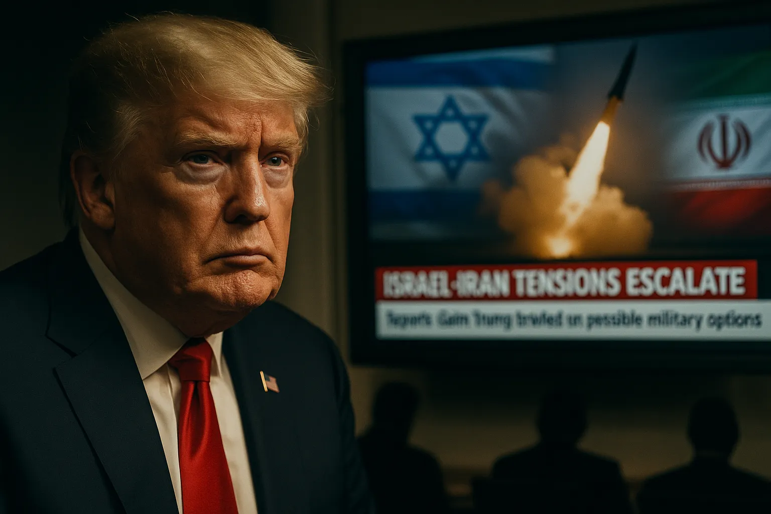 Israel-Iran Tensions Escalate Amid Trump’s Alleged Military Briefings