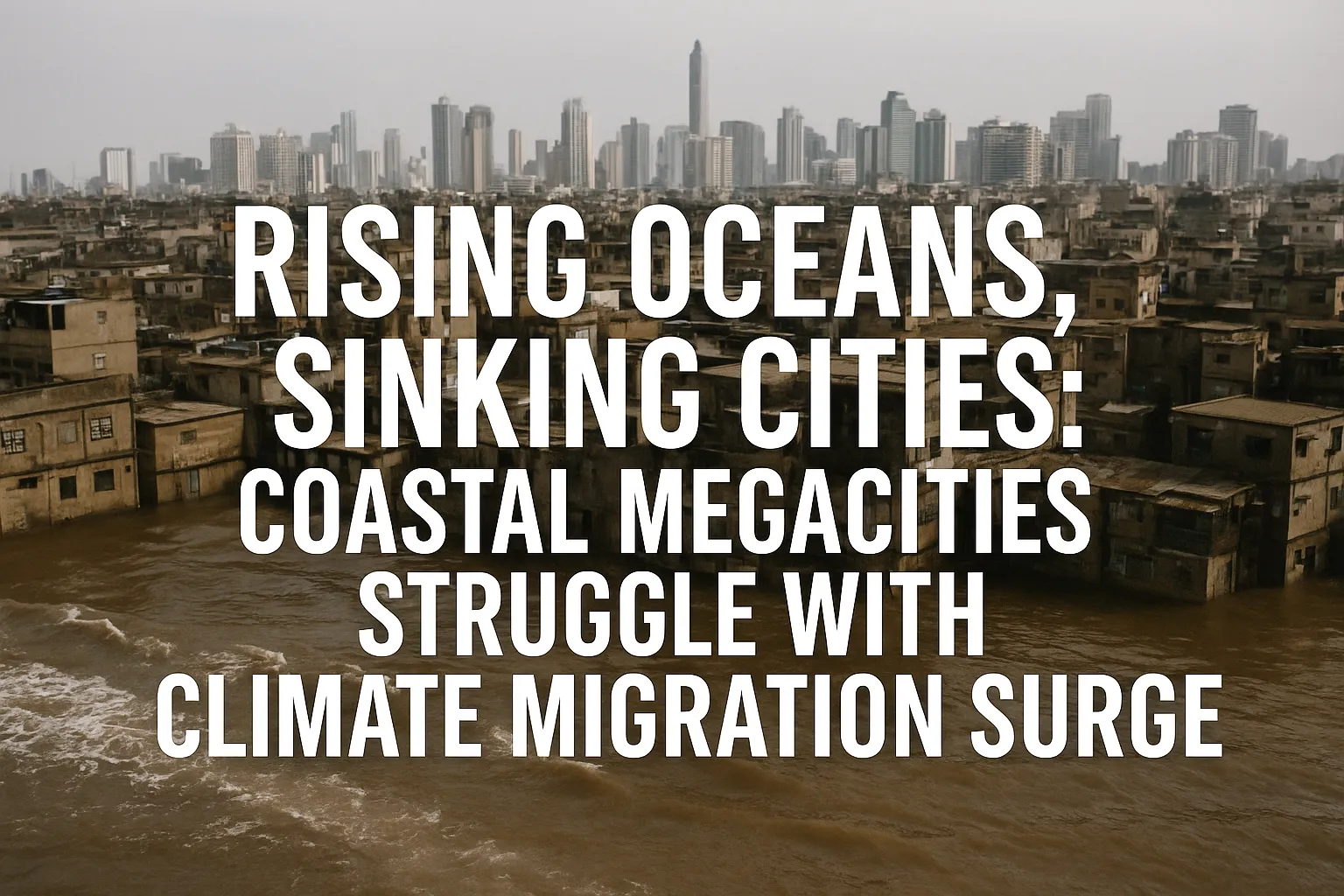 Rising Oceans, Sinking Cities: Coastal Megacities Struggle with Climate Migration Surge