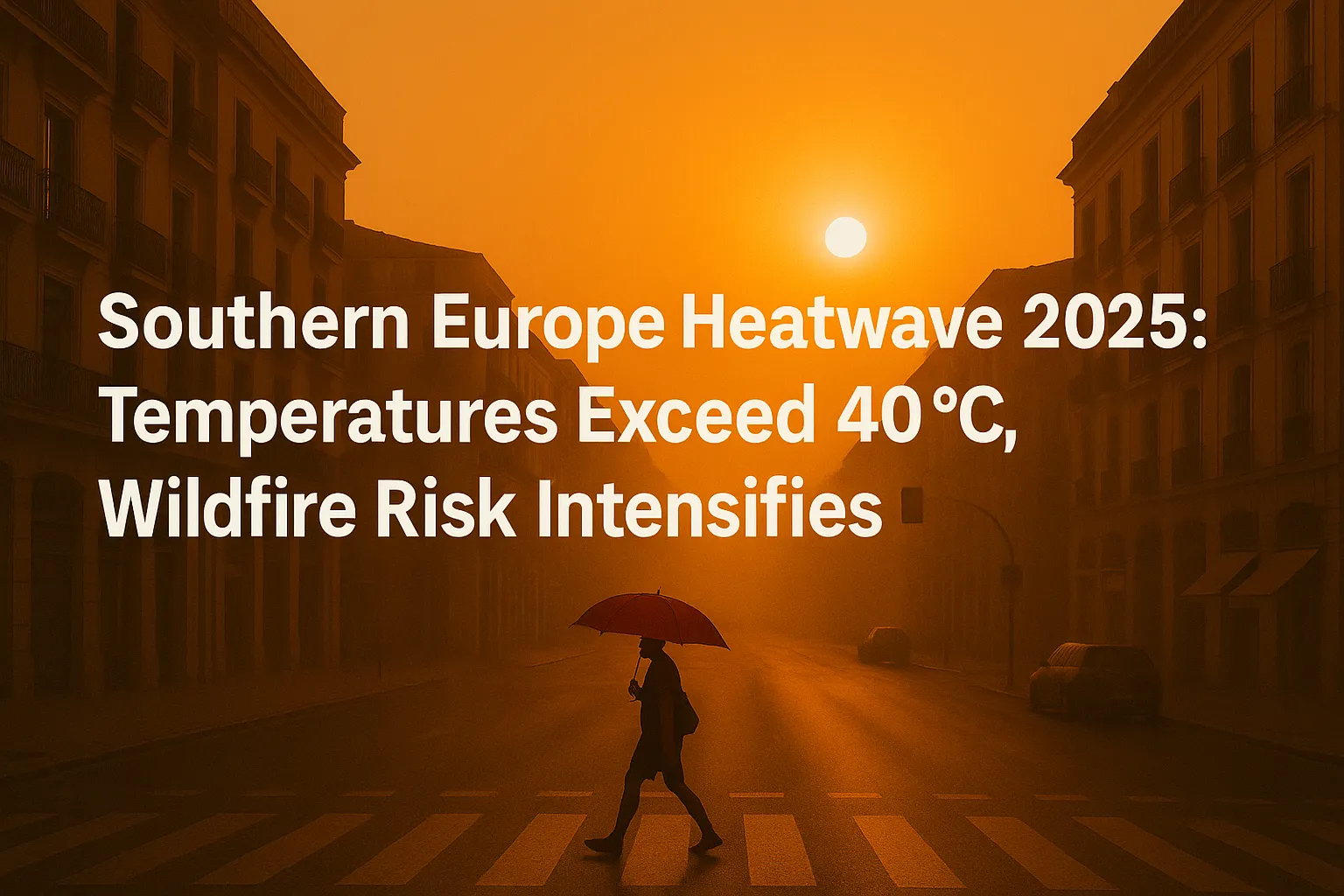 Southern Europe swelters under deadly heatwave as temperatures pass 40C