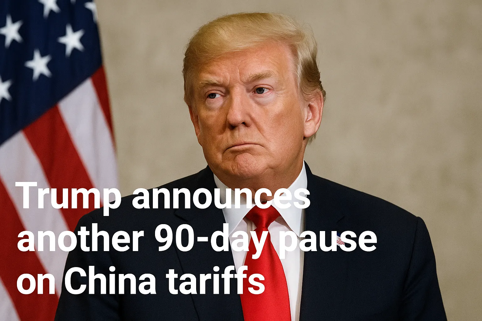 Trump announces another 90-day pause on China tariffs