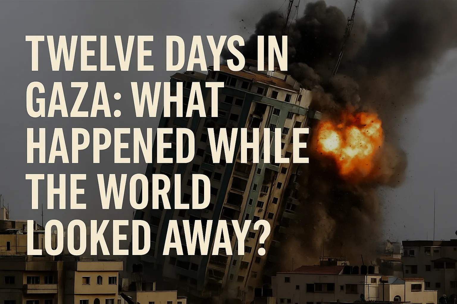 Twelve Days in Gaza: What Happened While the World Looked Away?