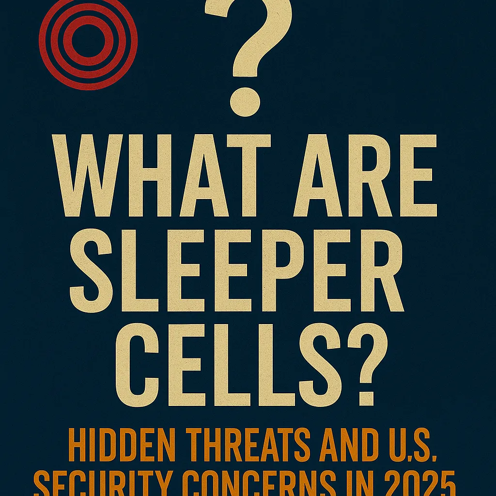 What Are Sleeper Cells? Hidden Threats and U.S. Security Concerns in 2025
