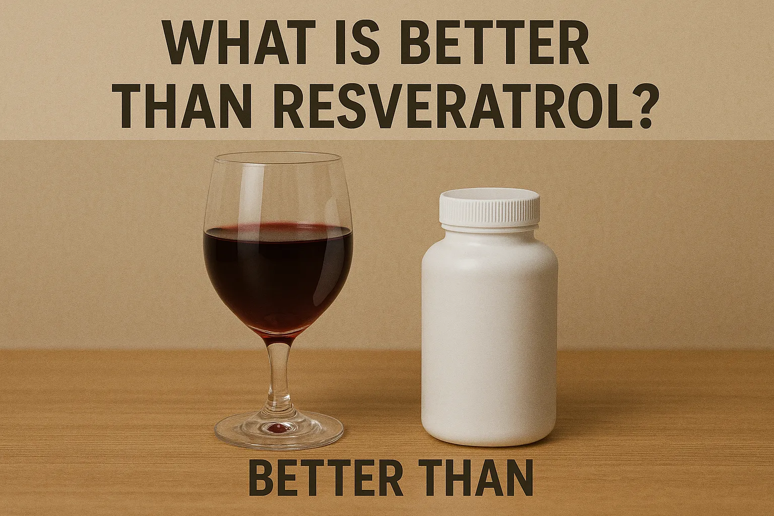 What is better than resveratrol?